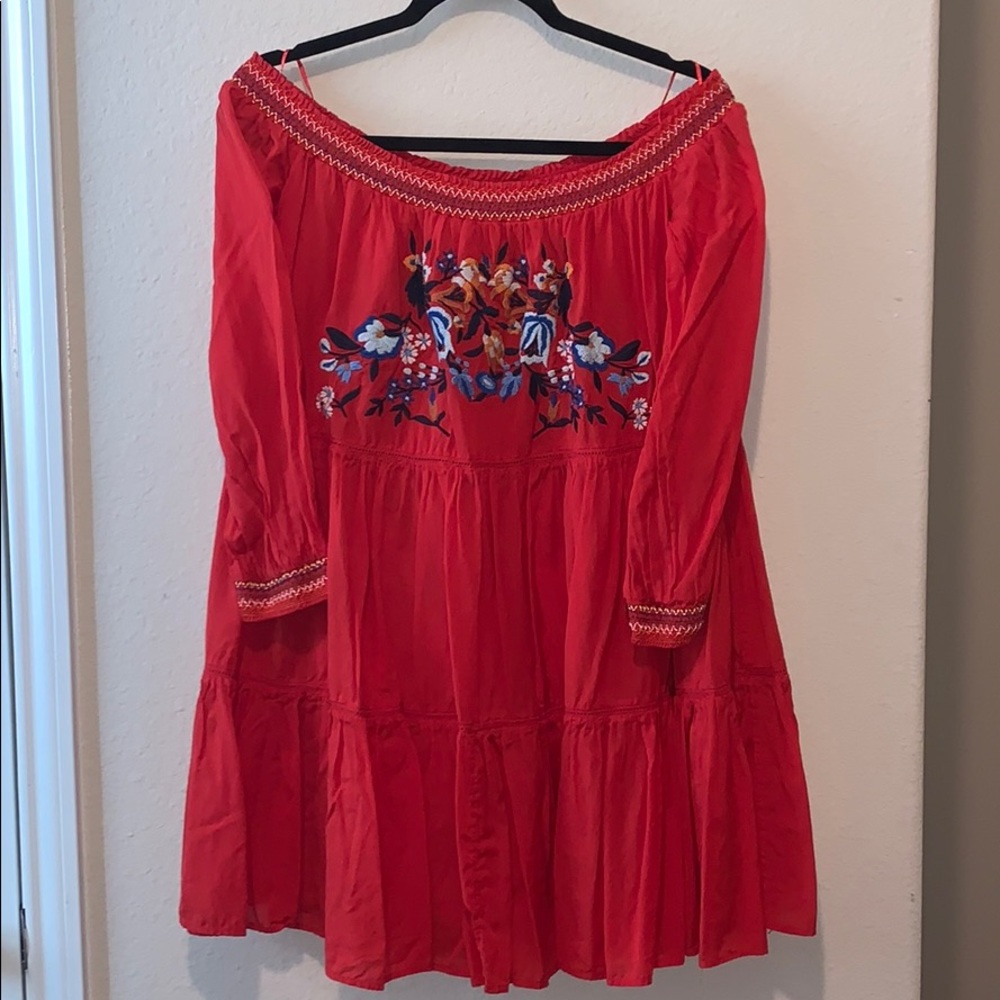 Free People Off-the-Shoulder Dress